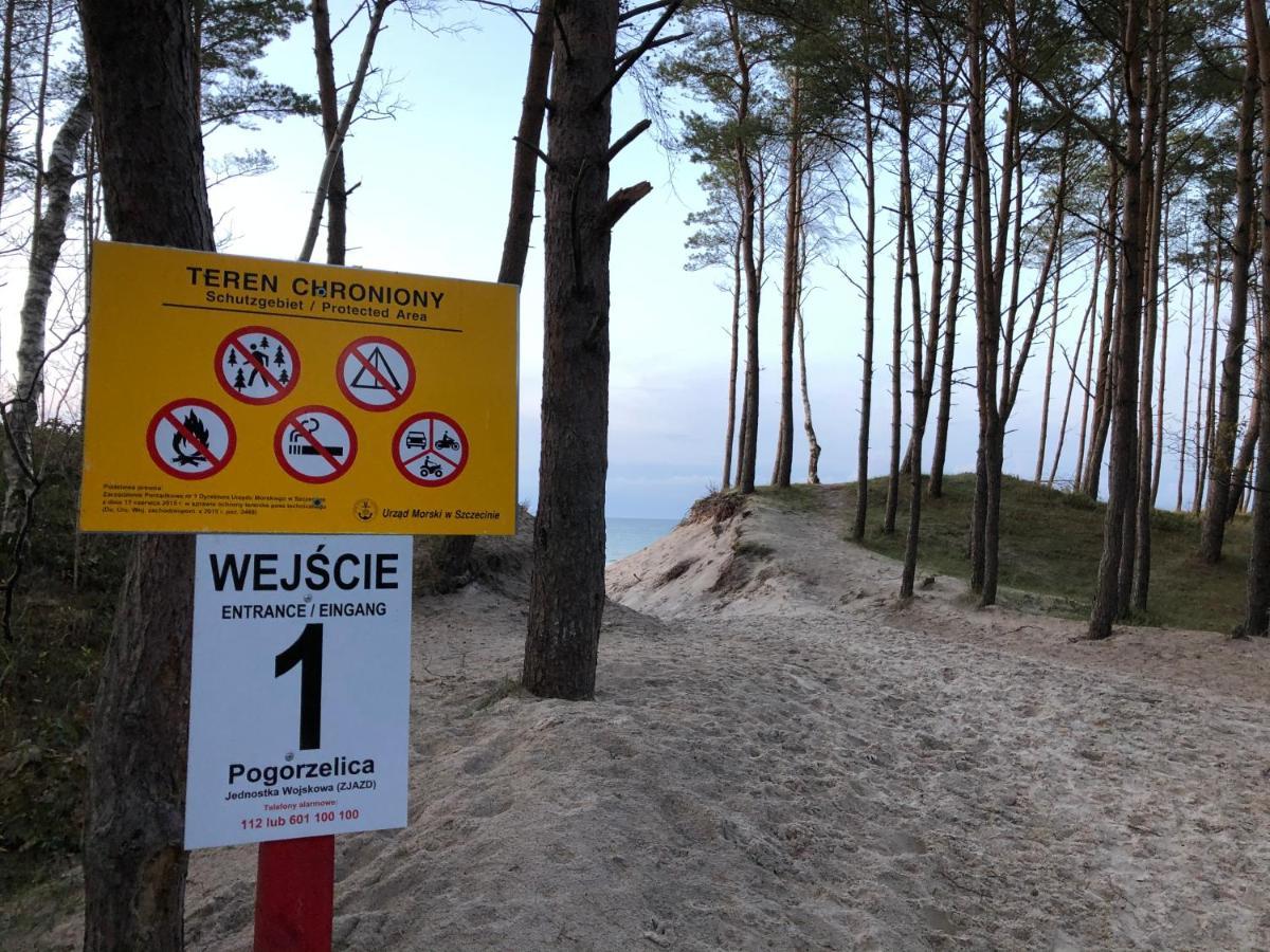 Domek Pod Lasem Pogorzelica  Esterno foto